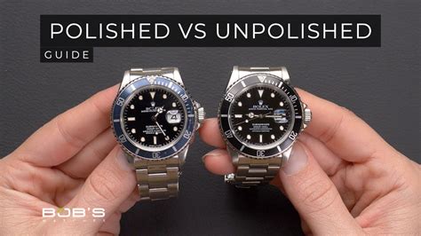 why not polish rolex|are watches polishable.